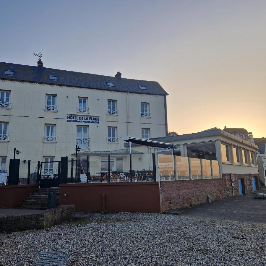 Hotel De La Plage Quiberville Exterior foto