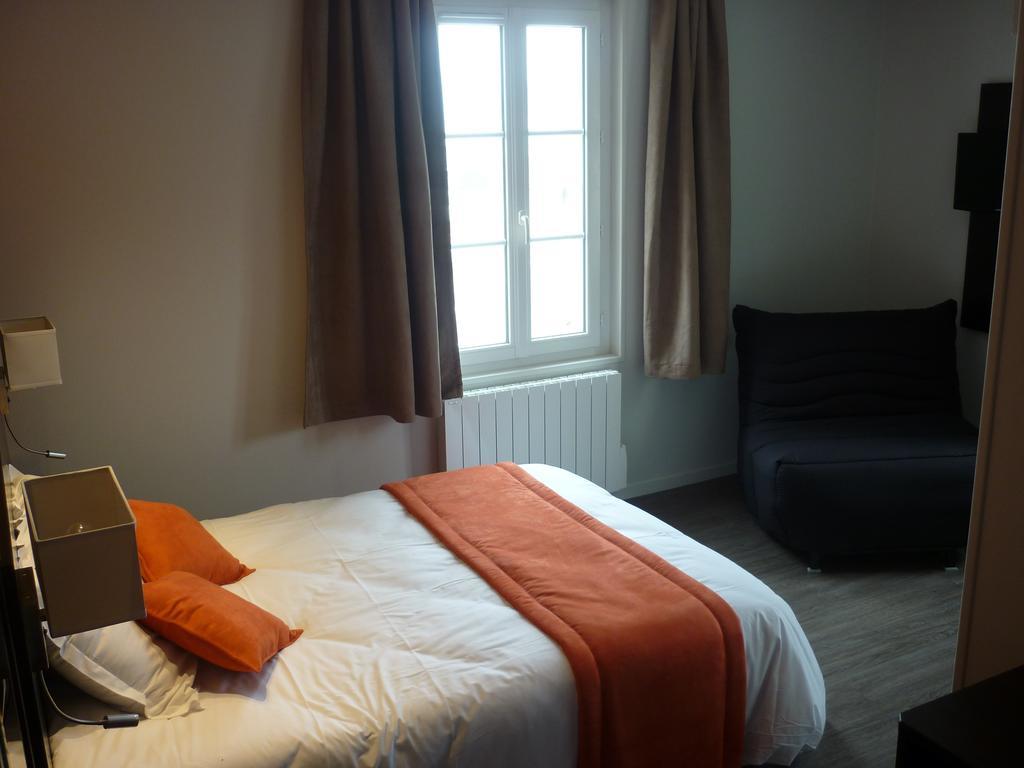 Hotel De La Plage Quiberville Quarto foto